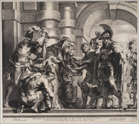 KG 16931
<br/>
Abraham ontvangen door Melchisedek
<br/>
<em>Witdoeck, Jan (ca. 1615-?)</em>